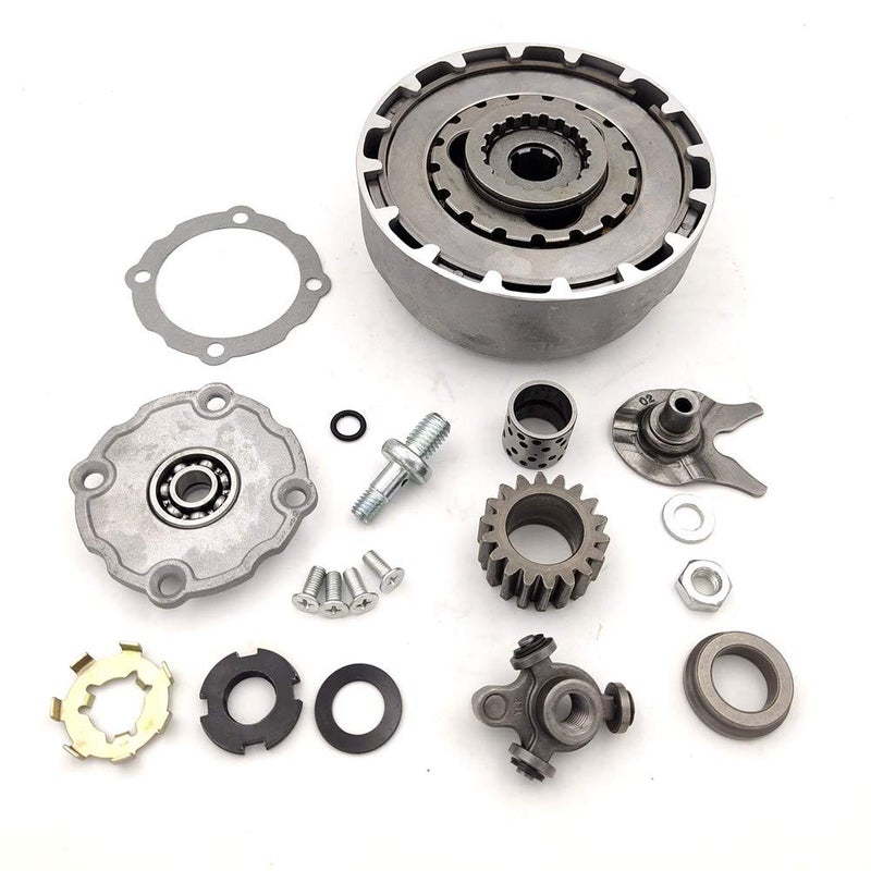 Hongyu ZTDZZH 18 Teeth Clutch Assembly Fit Semi Auto 50cc 70cc 90cc 110cc 125cc Dirt Bike Engine taotao sunl - Image 1